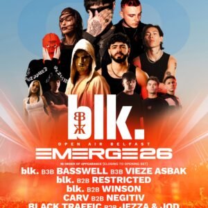 Bus To EMERGE FESTIVAL | Boucher Playing fields, Belfast | 29/30 August 2026