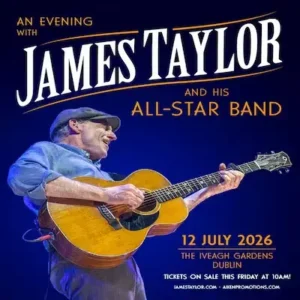 Bus To James Taylor - Iveagh Gardens, Dublin - 12.7.26