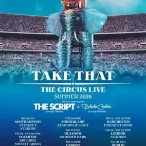 Bus To Take That | Aviva Stadium, Dublin | 4.7.26