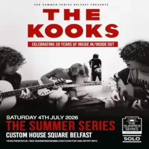 Bus To The Kooks | Custom House Square, Belfast | 4.7.26