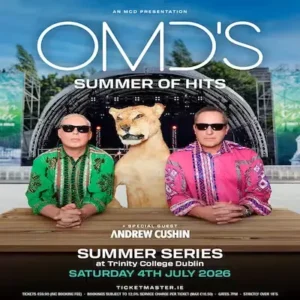 Bus To OMD | Trinity College, Dublin | 4.7.26