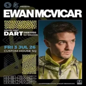 Bus To Ewan McVicar - CHSQ, Belfast - 3rd July 2026