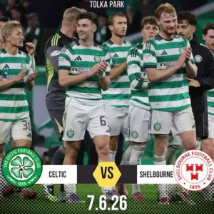 Bus To Celtic Vs Shelbourne - Tolka Park, Dublin - 7th July 2026